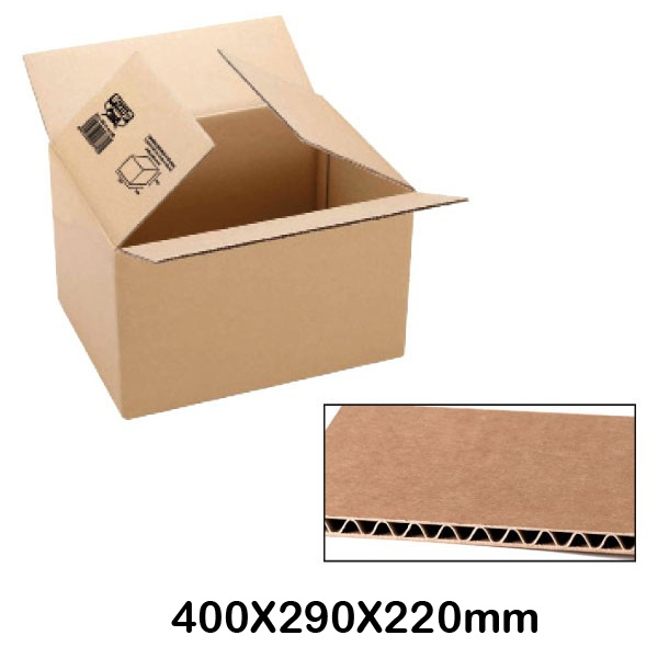 CAJA CARTON SENCILLO 3MM 40X29X22CM.