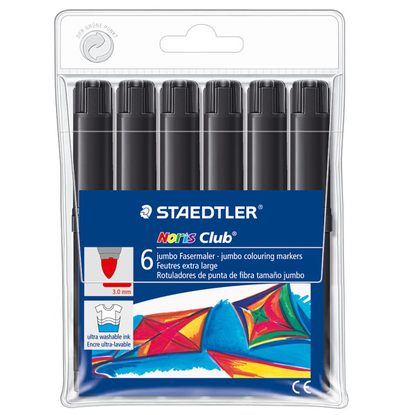 C.6 ROTULADORES STAEDTLER NEGRO P/GRUES
