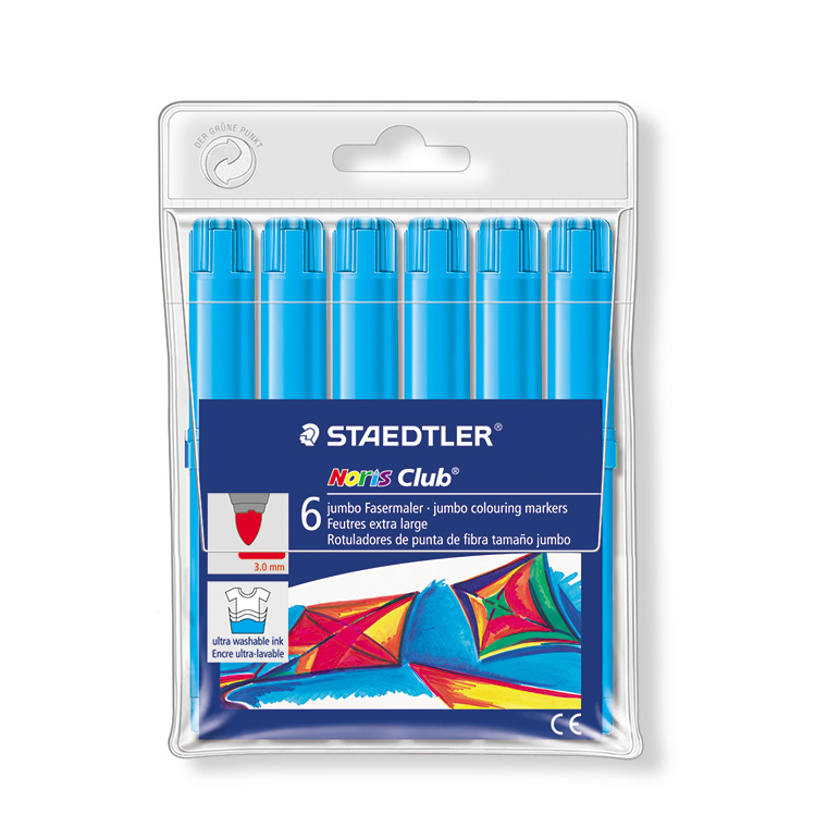 C.6 ROTULADORES STAEDTLER AZUL CLARO
