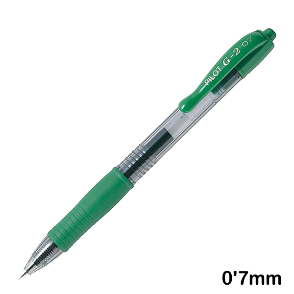 BOLIGRAFO PILOT G2 0'7MM VERDE