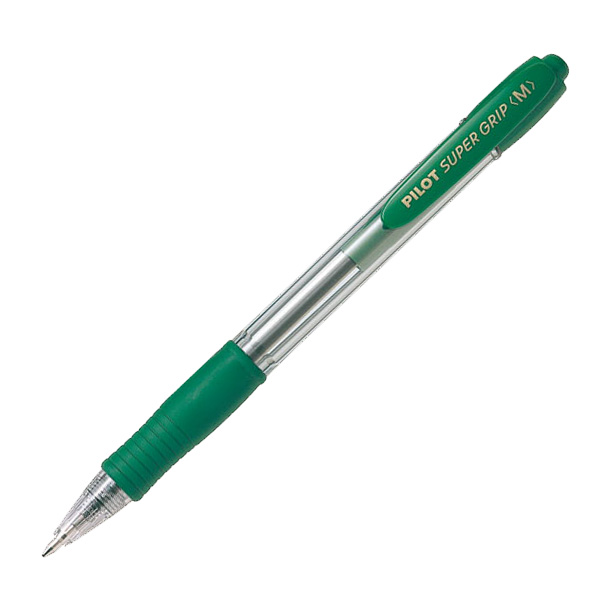 BOLIGRAFO SUPER GRIP (M) VERDE