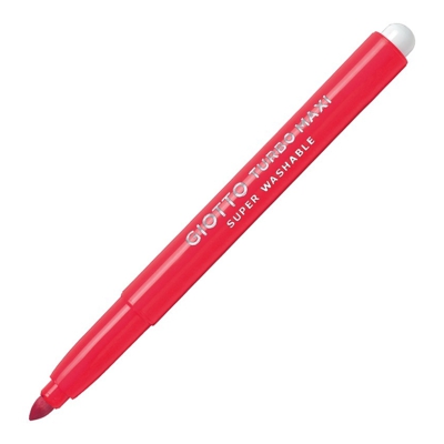 C.12 ROTULADORES GIOTTO ROJO P/GRUESA