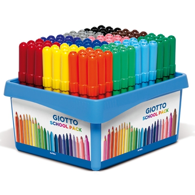 CAJA 108 ROTULADORES SCHOOLPACK VARIOS