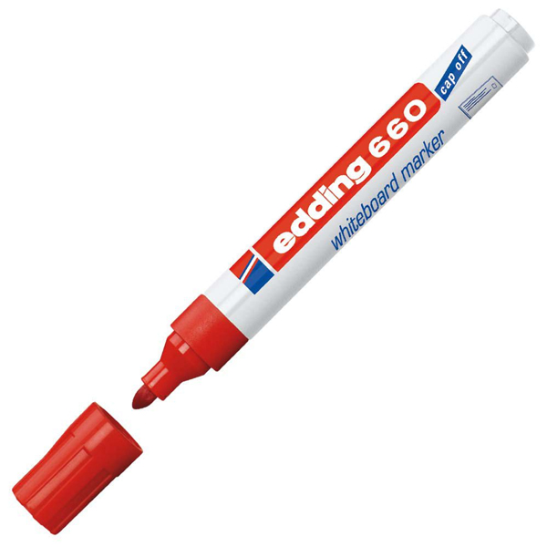 ROTULADOR PIZARRA EDDING 660 ROJO