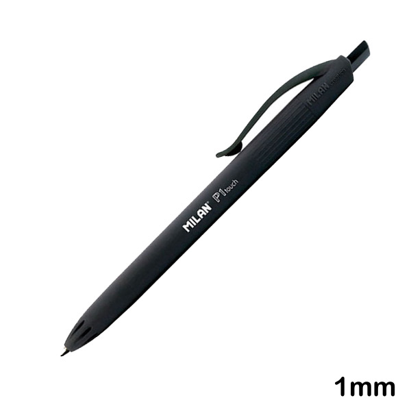 BOLIGRAFO P1 TOUCH NEGRO MILAN