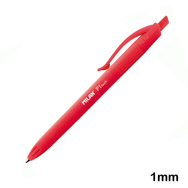 BOLIGRAFO P1 TOUCH ROJO MILAN