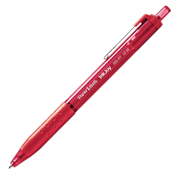 BOLIGRAFO PAPER MATE INKJOY 300 RT ROJO