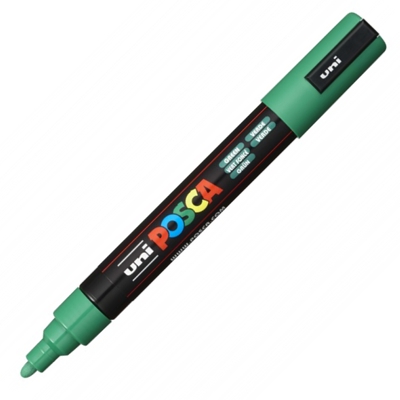 ROTULADOR POSCA MEDIUM 5MM VERDE FUERTE