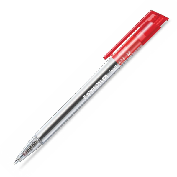 BOLIGRAFO STAEDTLER BALL 423 ROJO