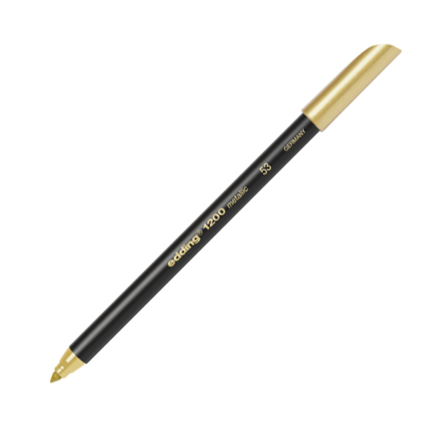 ROTULADOR EDDING 1200 METALIZADO ORO