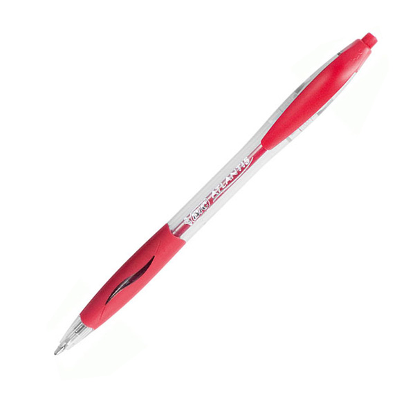 BOLIGRAFO BIC ATLANTIS RETRACTIL ROJO