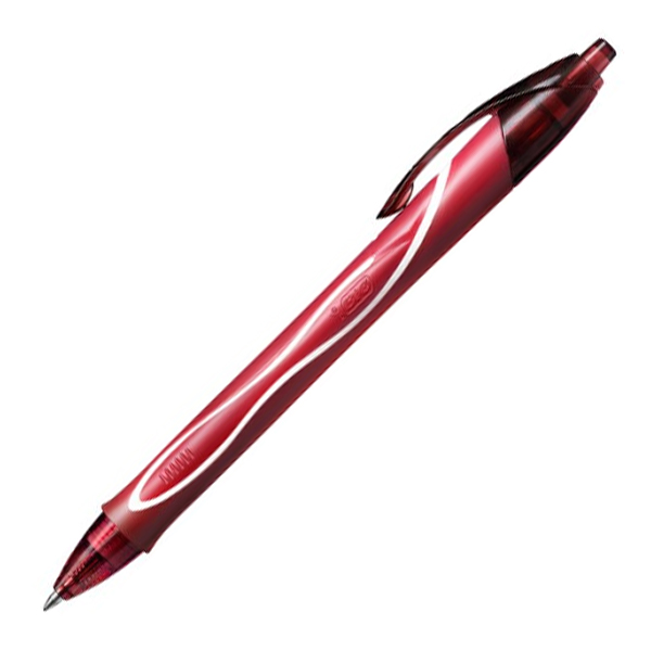 BOLIGRAFO BIC GEL OCITY QUICK DRY ROJO