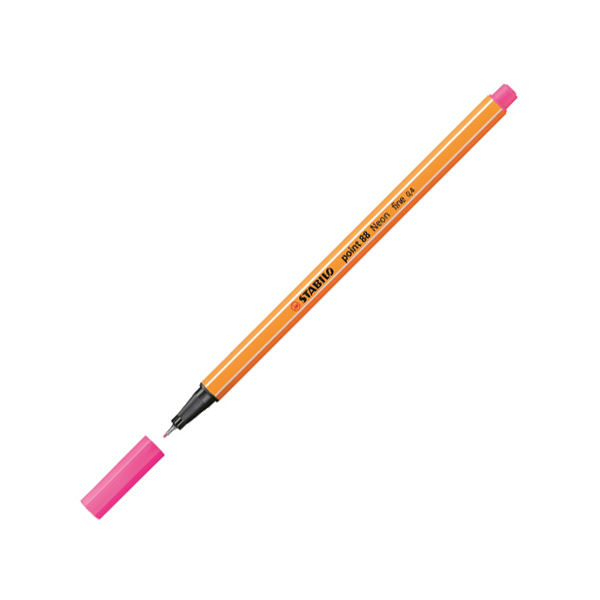 ROTULADOR POINT 88 ROSA NEO