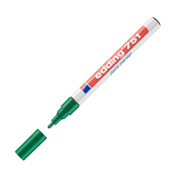 ROTULADORES TINTA OPACA EDDING VERDE