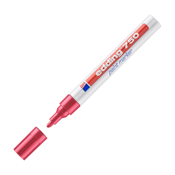ROTULADORES TINTA OPACA EDDING ROJO