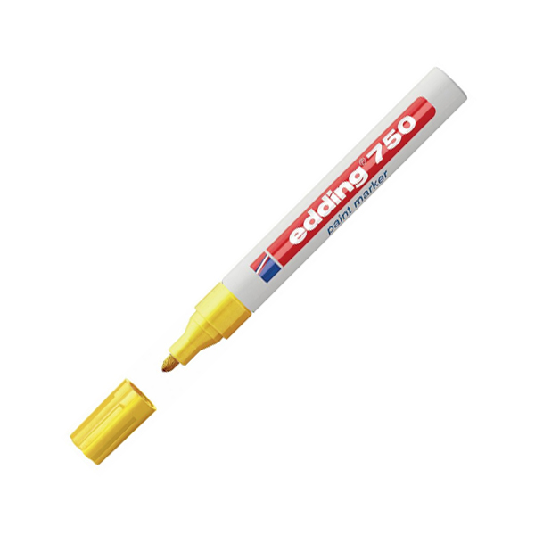 ROTULADORES TINTA OPACA EDDING AMARILLO