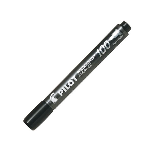 ROTULADOR PERMANENTE SCA-100  NEGRO
