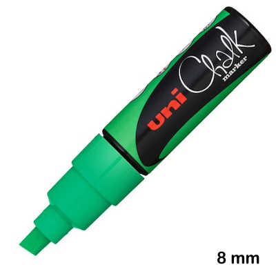ROTULADOR UNI CHALK PWE-8K VERDE
