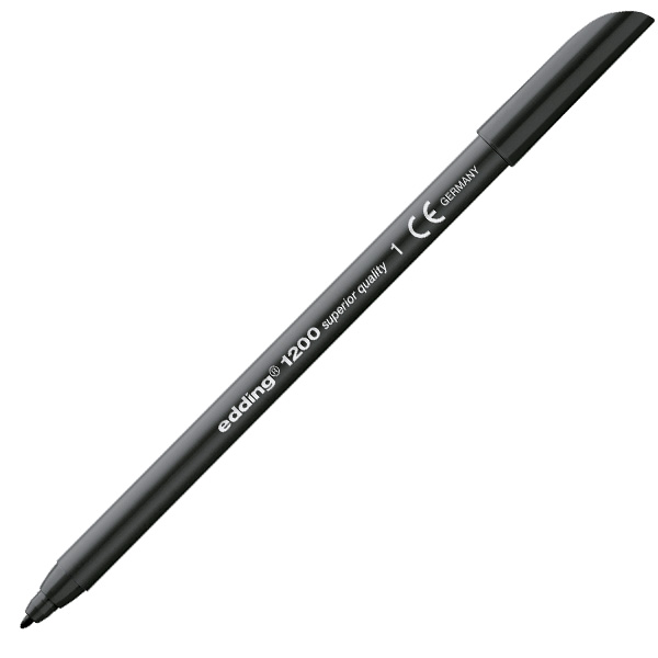 ROTULADOR EDDING 1200 NEGRO