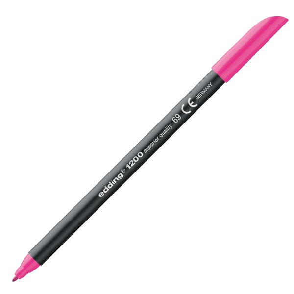 ROTULADOR EDDING 1200  FLUOR  ROSA