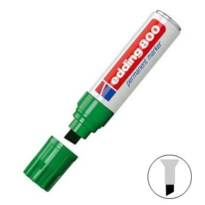 ROTULADOR EDDING 800 VERDE