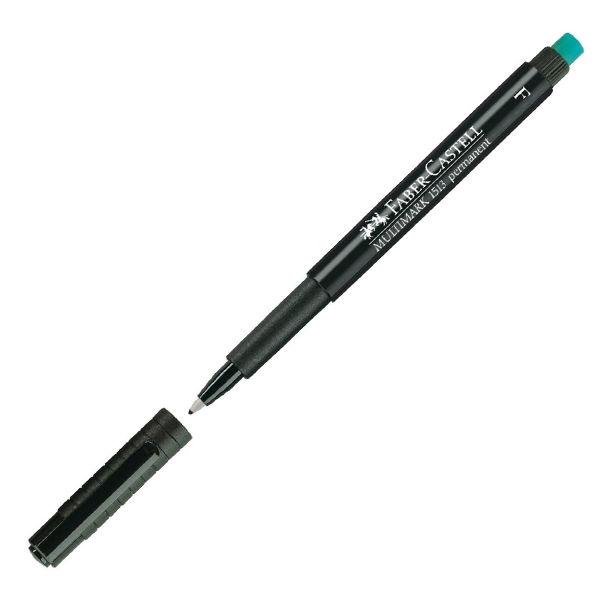 ROTULADOR FABER PARA CD PUNTA F NEGRO