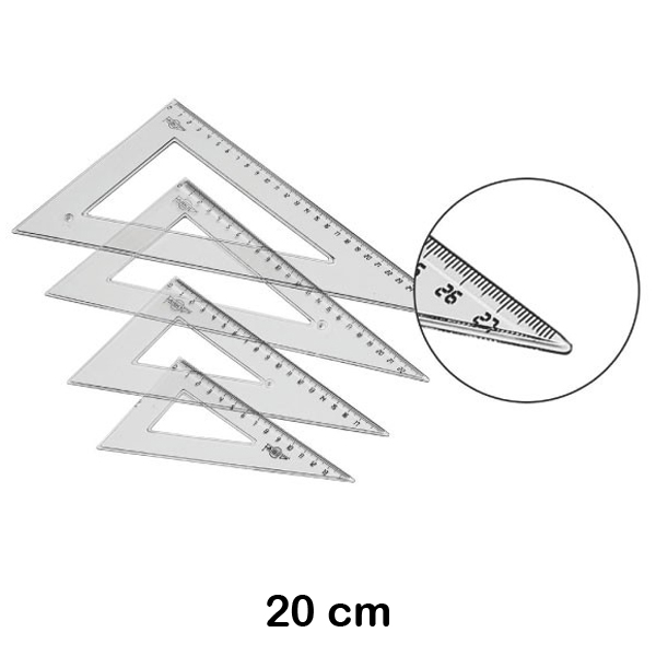 CARTABON 25CM. PLASTICO ESCOLAR