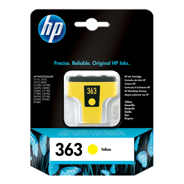 CARTUCHO HP  363 AMARILLO