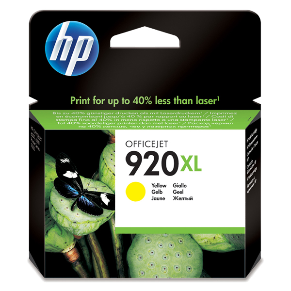 CARTUCHO HP  920 XL AMARILLO
