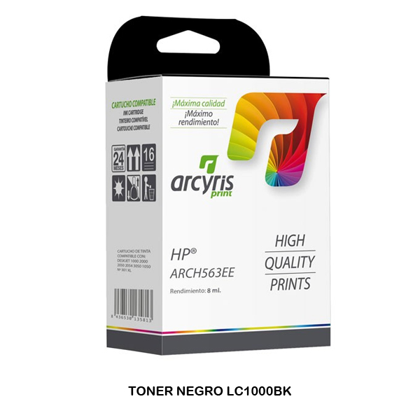 CARTUCHO COMP. BROTHER LC1000BK NEGRO