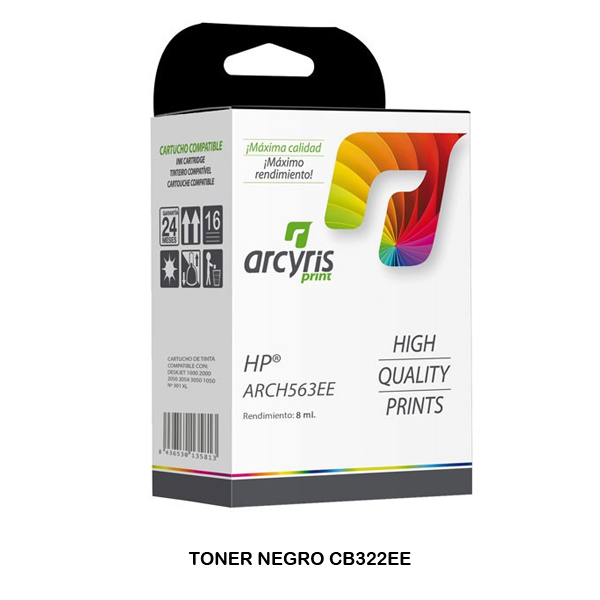 CARTUTX COMPATIBLE HP CB322EE NEGRE