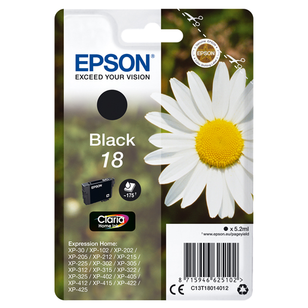 CARTUCHO EPSON T1801 NEGRO