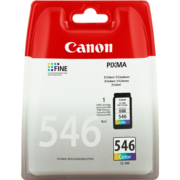 CARTUCHO CANON CL-546 TRES COLORES
