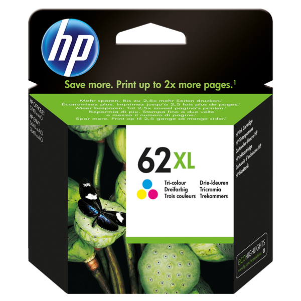 CARTUCHO HP 62 XL TRICOLOR