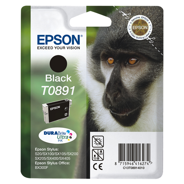 CARTUCHO EPSON T0891 NEGRO