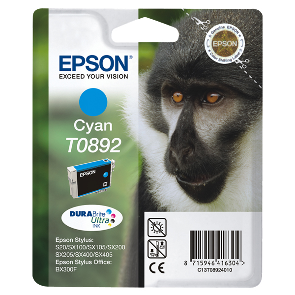 CARTUCHO EPSON T0892 CYAN
