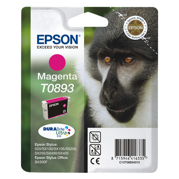 CARTUCHO EPSON T0893 MAGENTA