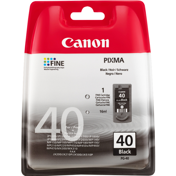CARTUCHO CANON PG-40 NEGRO