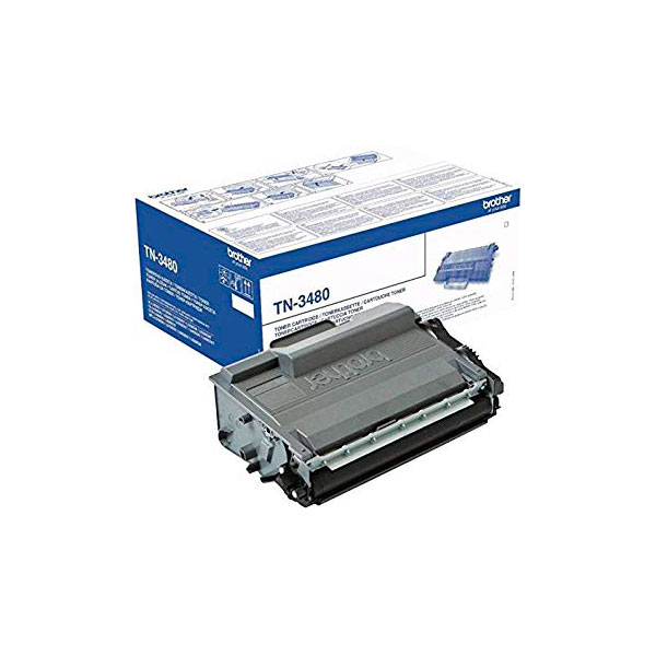 TONER BROTHER TN-3480 NEGRO 8000 COPIAS