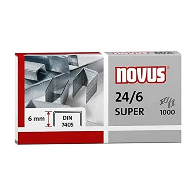 GRAPAS GALVANIZADAS OFICINA 24/6 NOVUS