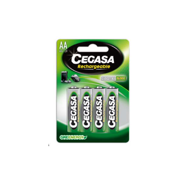 PILA 1.2V.AA  RECARGABLE (BLISTER 4U.)D