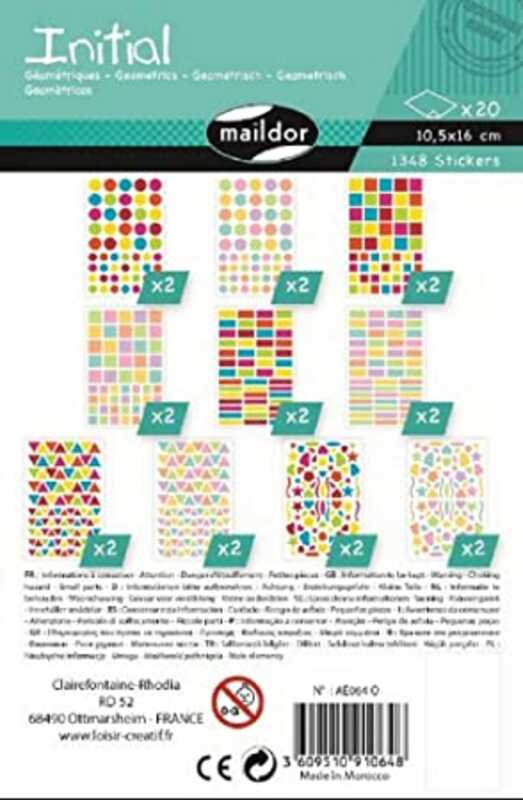 STICKERS DE PARED PACK.1 HOJA DECOPATCH