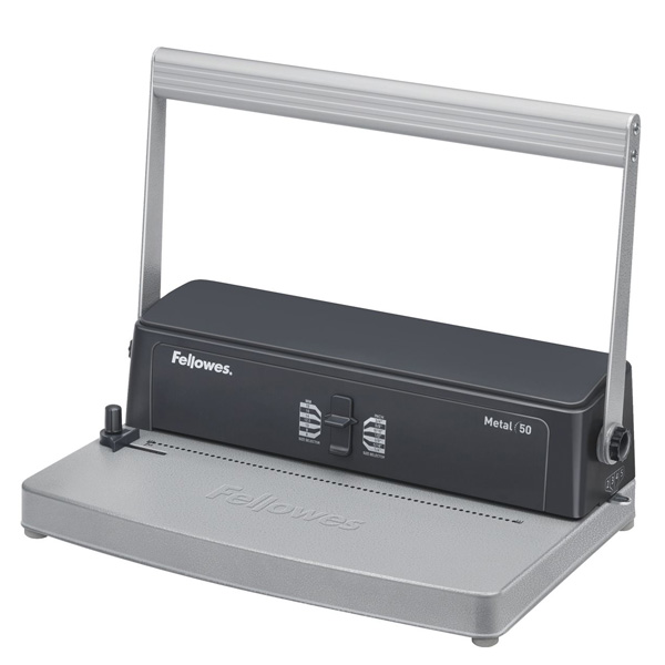 ENCUADERNADORA ESPIRAL FELLOWES METAL50