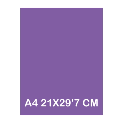 TAPAS CARTULINA A4 185GR VIOLETA
