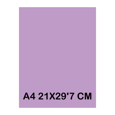 TAPAS CARTULINA A4 185GR LILA