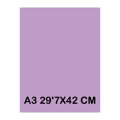TAPAS CARTULINA A3 185G LILA