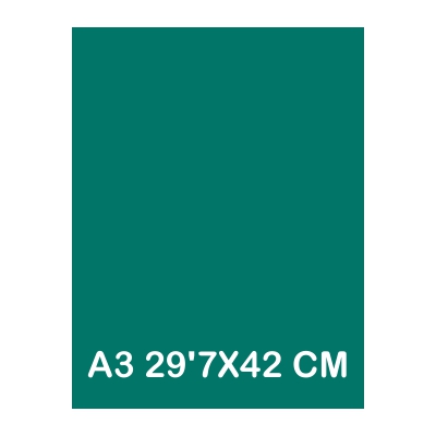 TAPAS CARTULINA A3 185G VERDE AMAZONAS