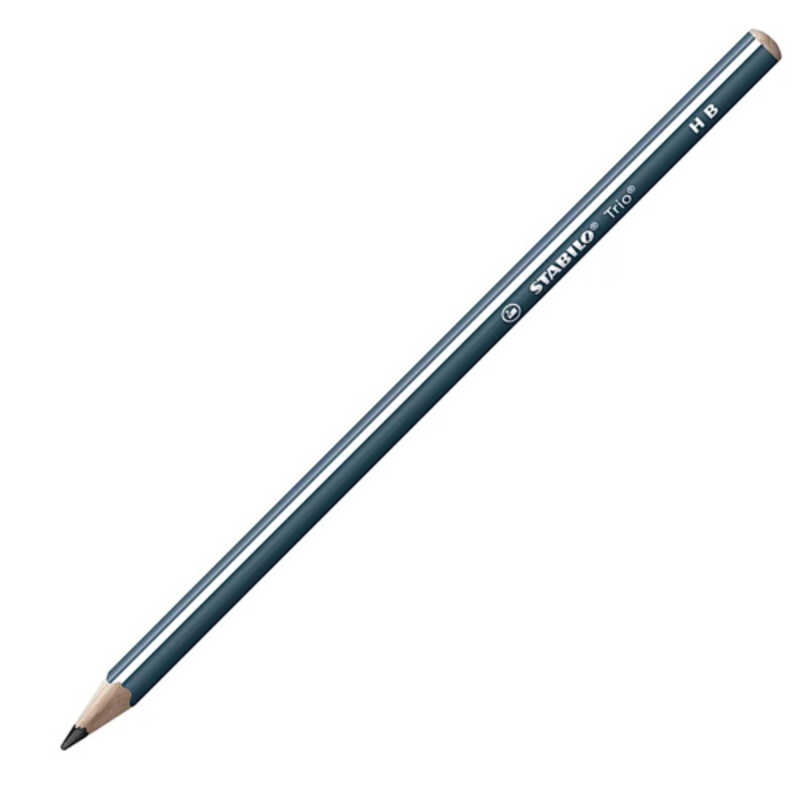 LAPIZ TRIANGULAR HB TRIO STABILO