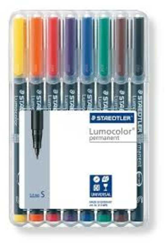 ESTUCHE 8 ROT.LUMOCOLOR S V/COLORES