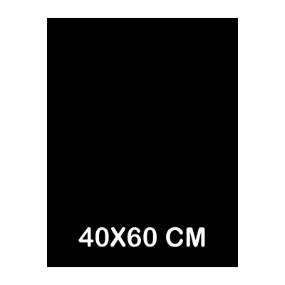 GOMA EVA NEGRO ADHESIVA 60X40CM 2MM